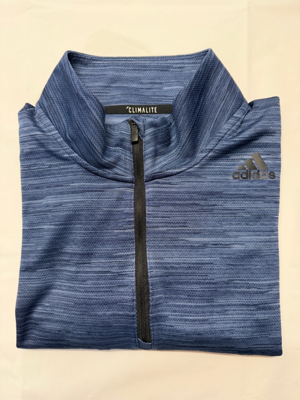 adidas Light Blue Climalite‎ Performance Pullover